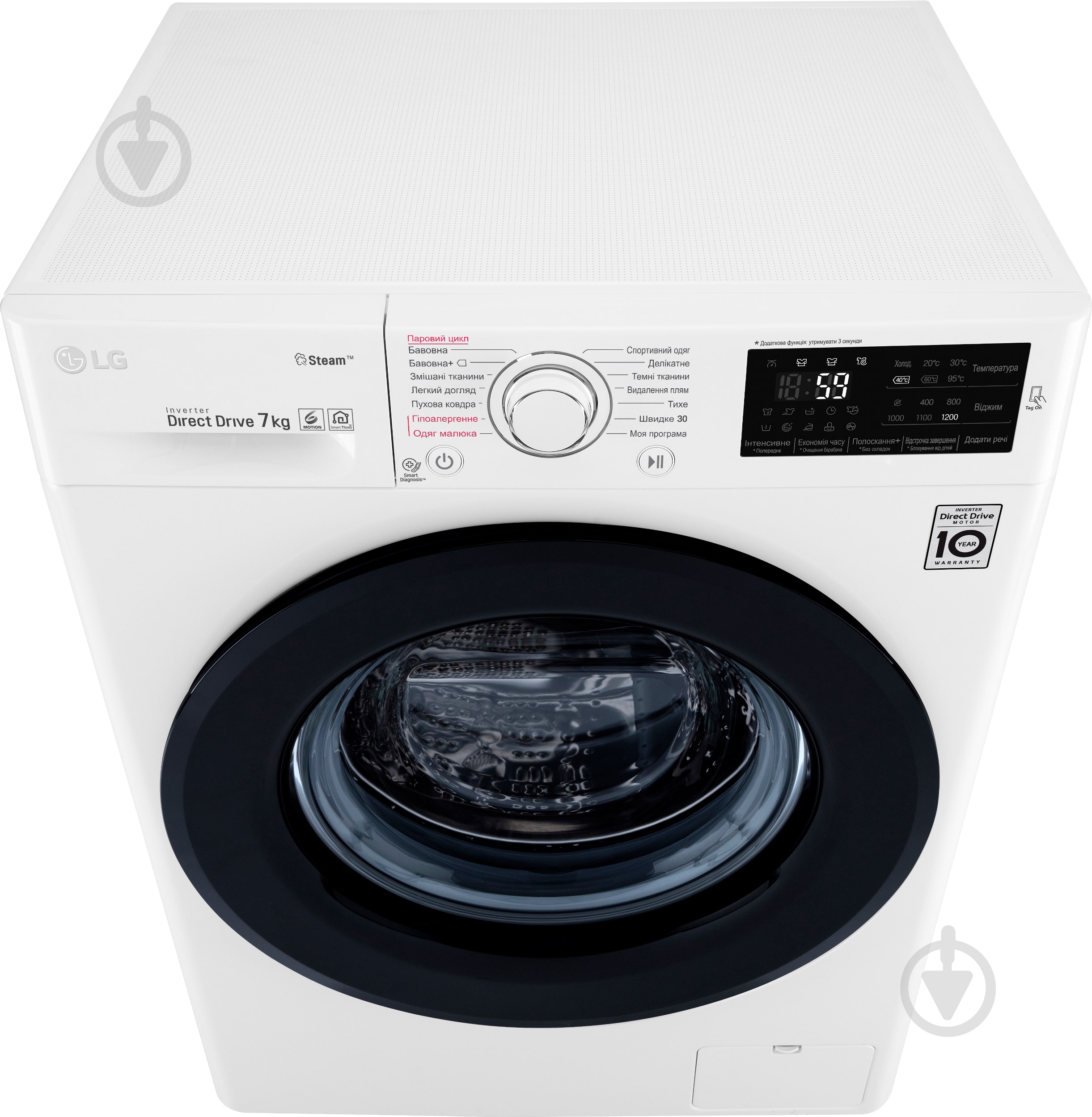 Стиральная машина LG F2J5HS6W - фото 6