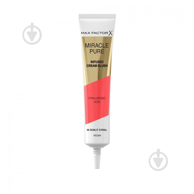 Рум'яна Max Factor Miracle Pure 02 Sunlit Coral 15 мл - фото 1