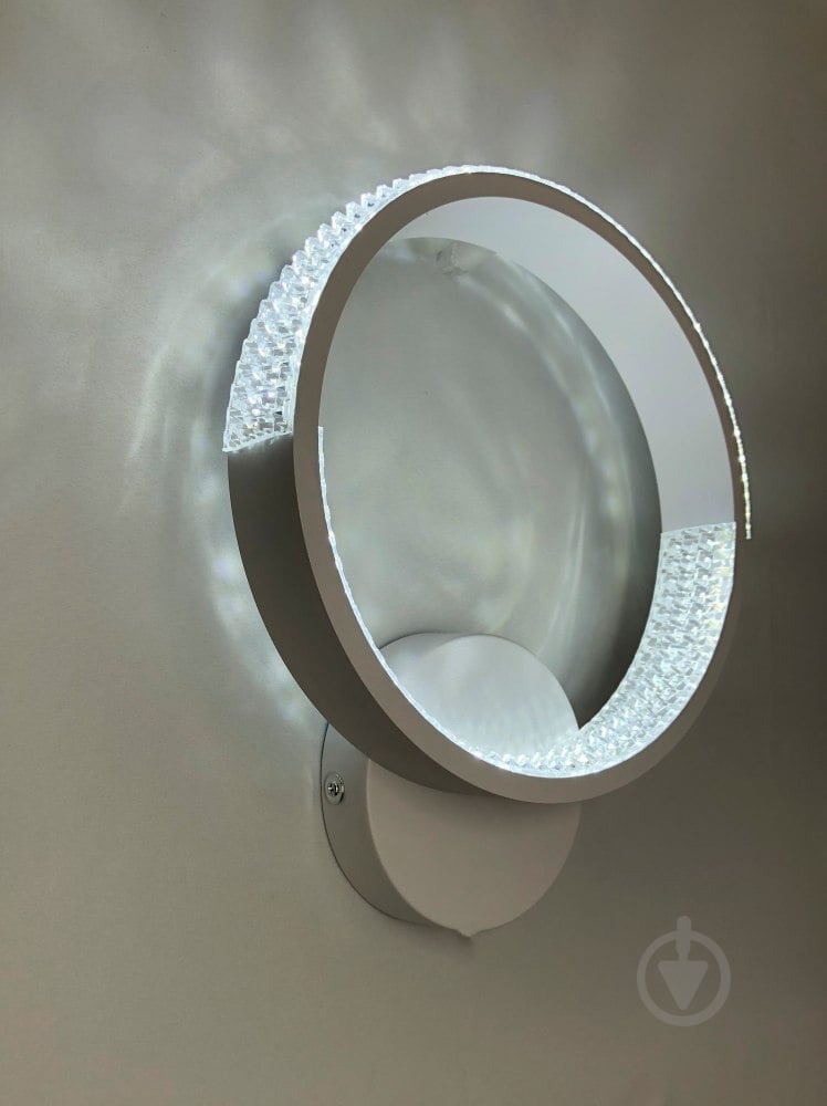 Бра Luminaria 1x17 Вт без цоколя белый AKRILIKA ROUND 17W 1R WHITE - фото 5