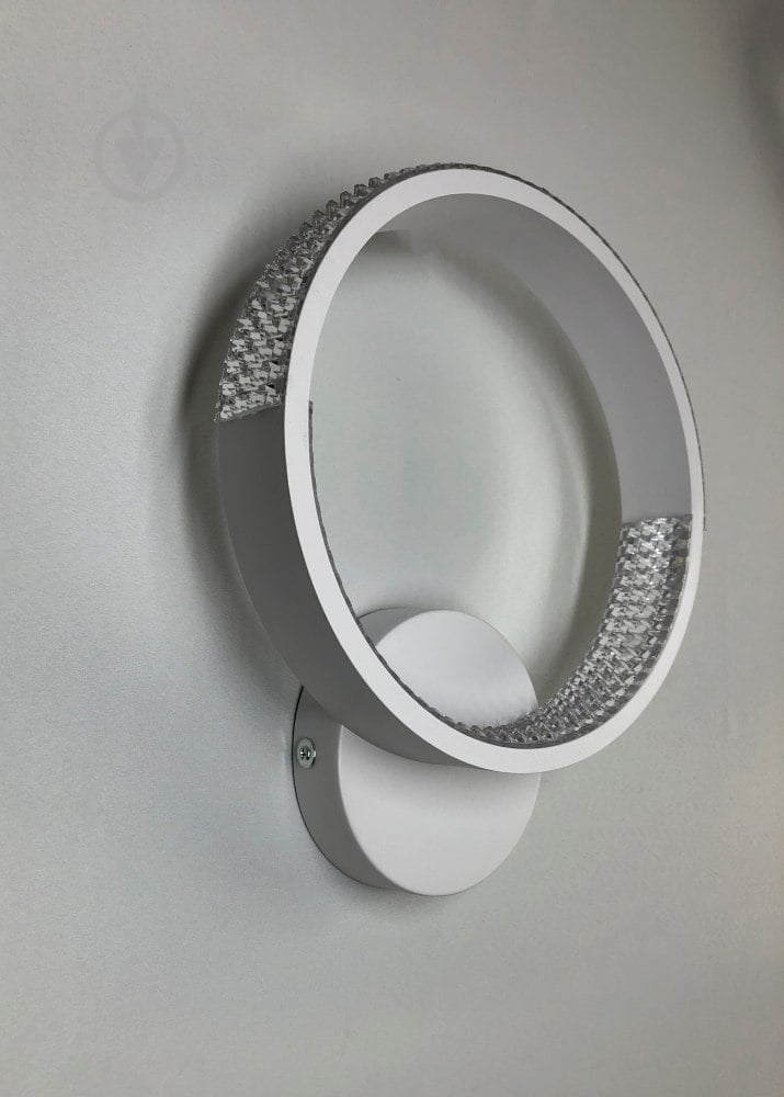 Бра Luminaria 1x17 Вт без цоколя белый AKRILIKA ROUND 17W 1R WHITE - фото 2