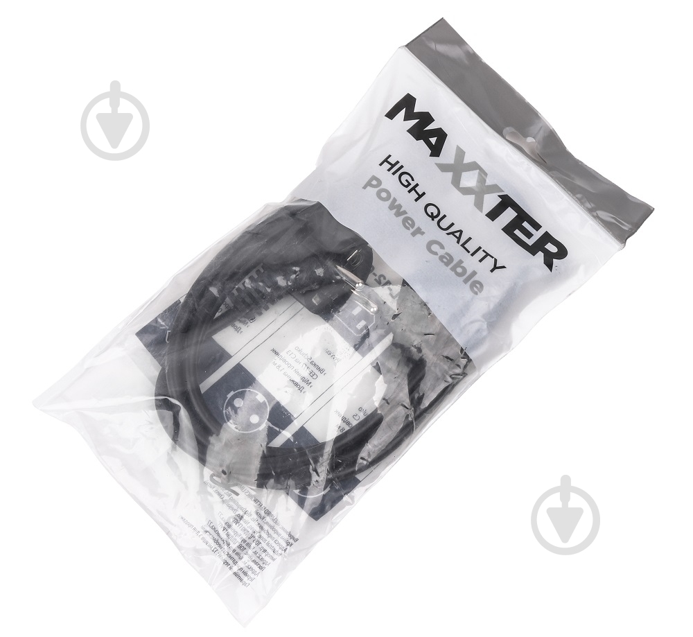Кабель живлення Maxxter 1,8 м (CL-12-6) для системного блоку - фото 2
