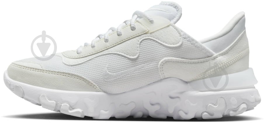 Кросівки жіночі демісезонні Nike REACT R3VISION DQ5188-100 р.39 білі - фото 3