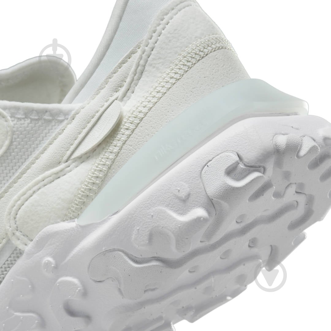 Кросівки жіночі демісезонні Nike REACT R3VISION DQ5188-100 р.39 білі - фото 6