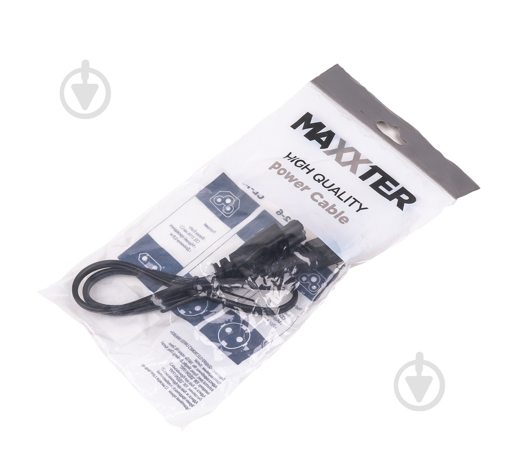 Кабель питания Maxxter 0,9 м (CL-14-3) для ноутбука - фото 2