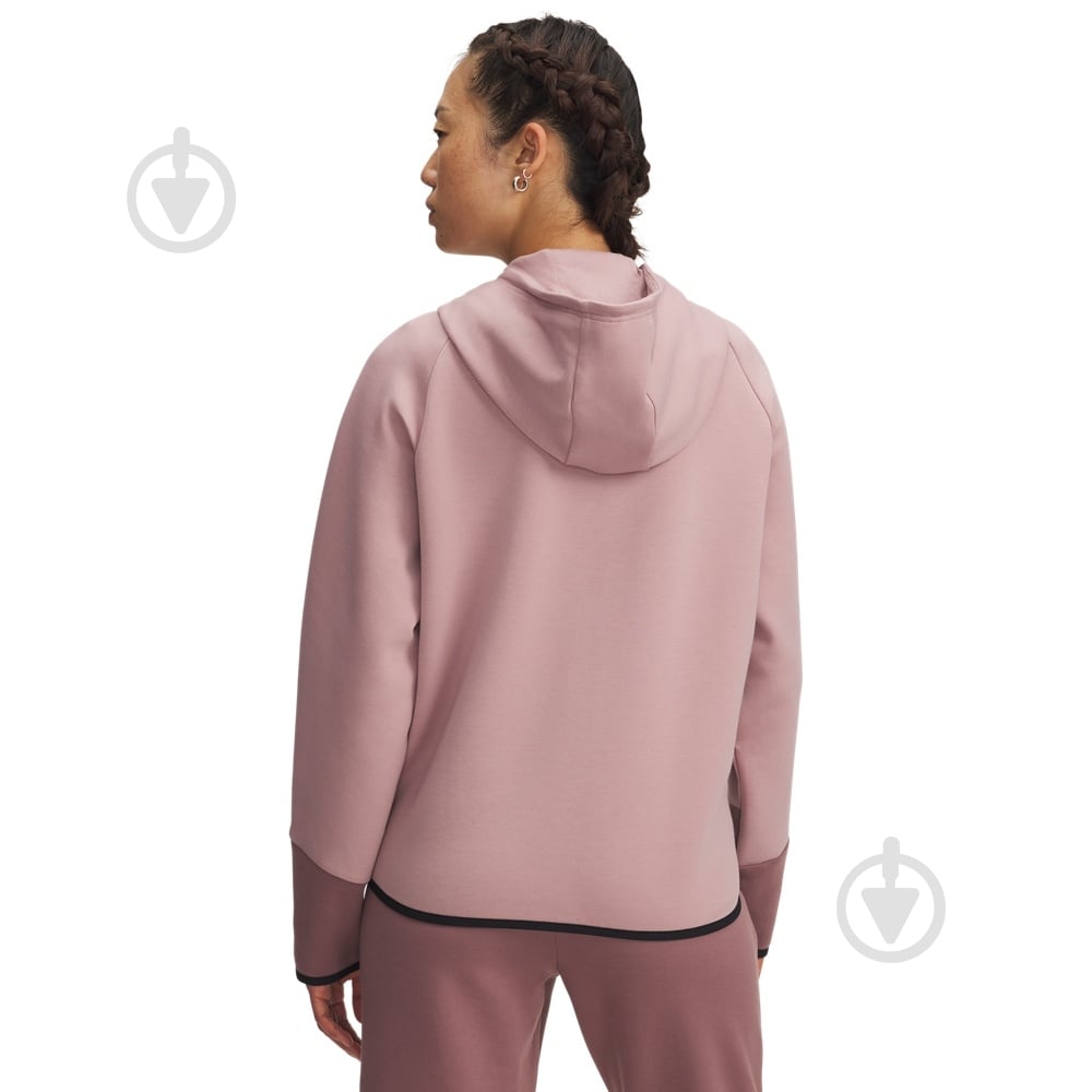 Ветровка женская демисезонная Under Armour Unstoppable Fleece FZ 1379842-673 р.L коричневая - фото 2 Ветровка женская демисезонная Under Armour Unstoppable Fleece FZ 1379842-673 р.L коричневая - фото 2