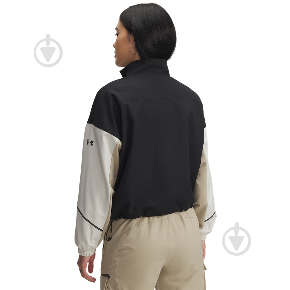 Вітрівка жіноча демісезонна Under Armour Unstoppable Jacket 1374889-004 р.M чорна - фото 2