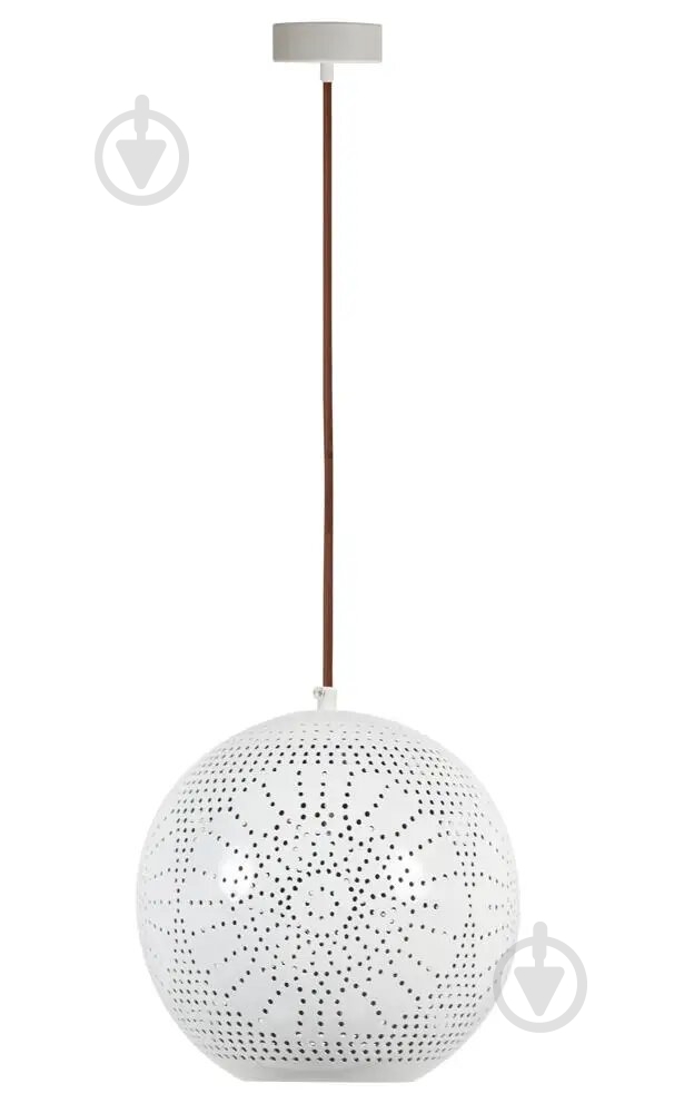 Люстра подвесная Candellux BENE 1x60 Вт E27 белый 31-70586 - фото 1 Люстра подвесная Candellux BENE 1x60 Вт E27 белый 31-70586 - фото 1