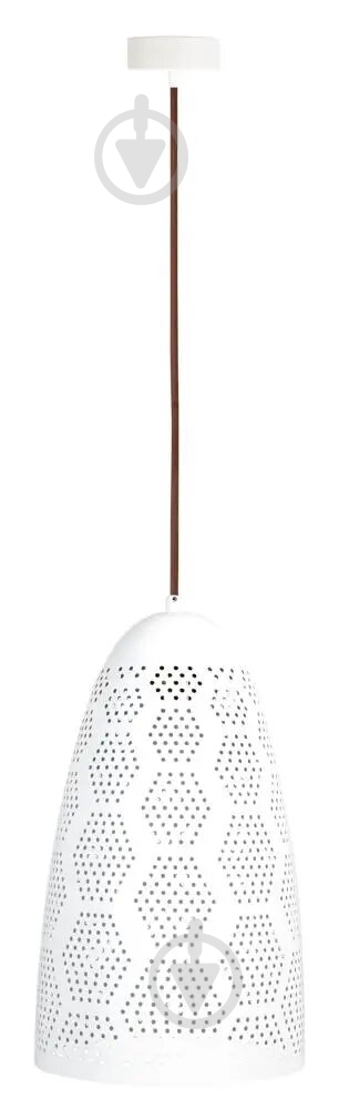 Люстра підвісна Candellux BENE 1x60 Вт E27 білий 31-70593 - фото 1 Люстра підвісна Candellux BENE 1x60 Вт E27 білий 31-70593 - фото 1
