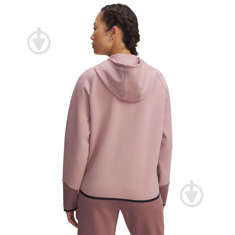 Вітрівка жіноча демісезонна Under Armour Unstoppable Fleece FZ 1379842-673 р.XL коричнева - фото 2 Вітрівка жіноча демісезонна Under Armour Unstoppable Fleece FZ 1379842-673 р.XL коричнева - фото 2