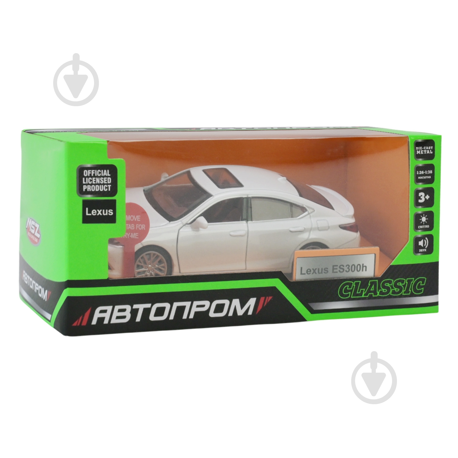 Автомодель Автопром 1:35 Lexus ES300h 68713 - фото 7