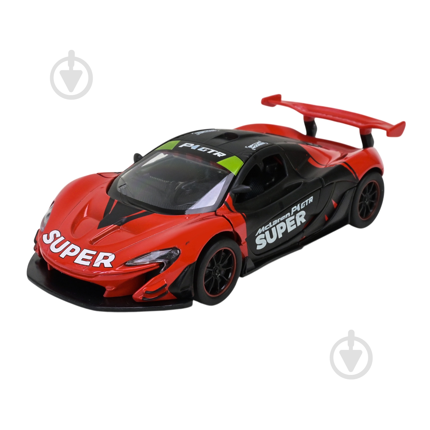Greenlight 13567 コレクタブルミニチュアカー ブラック/レッド ᐉ Автомодель Автопром 1:31 Mclaren P1 GTR 68444(YR) • Купить в
