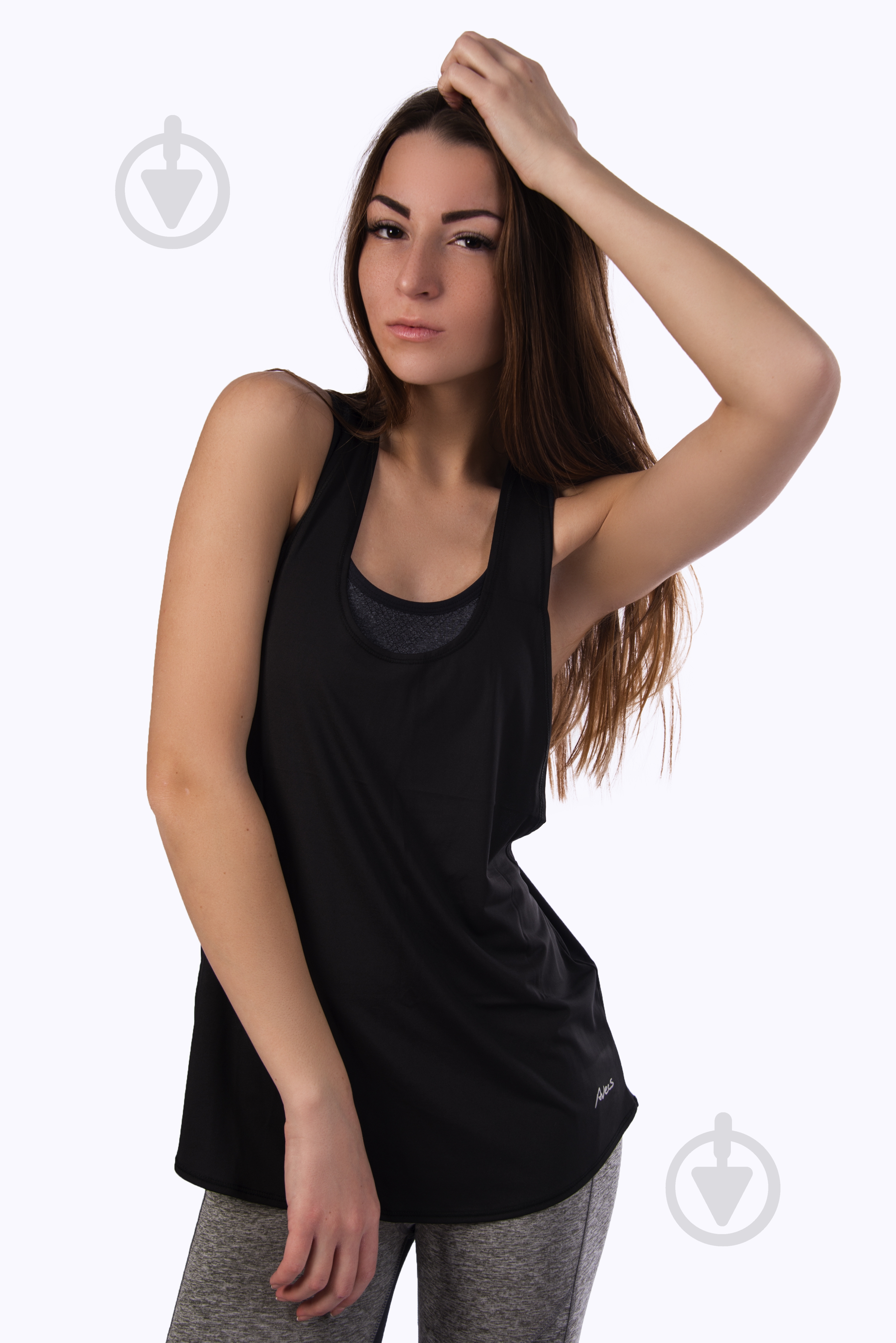 Майка Avecs AV-30119/1 42 черный - фото 3