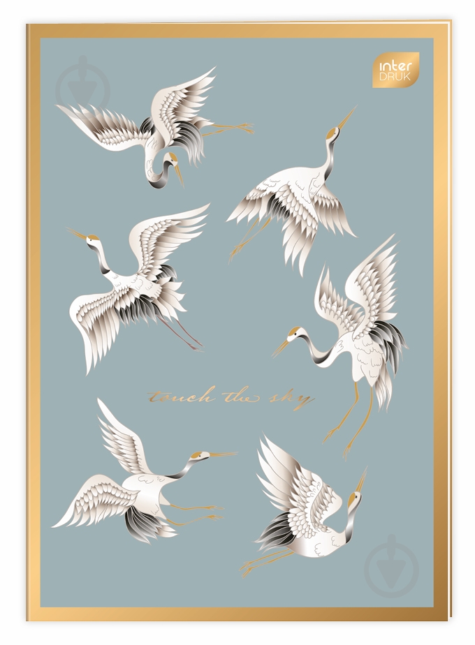 Тетрадь InterDRUK А4 60 клетка Satin Metallic - фото 1