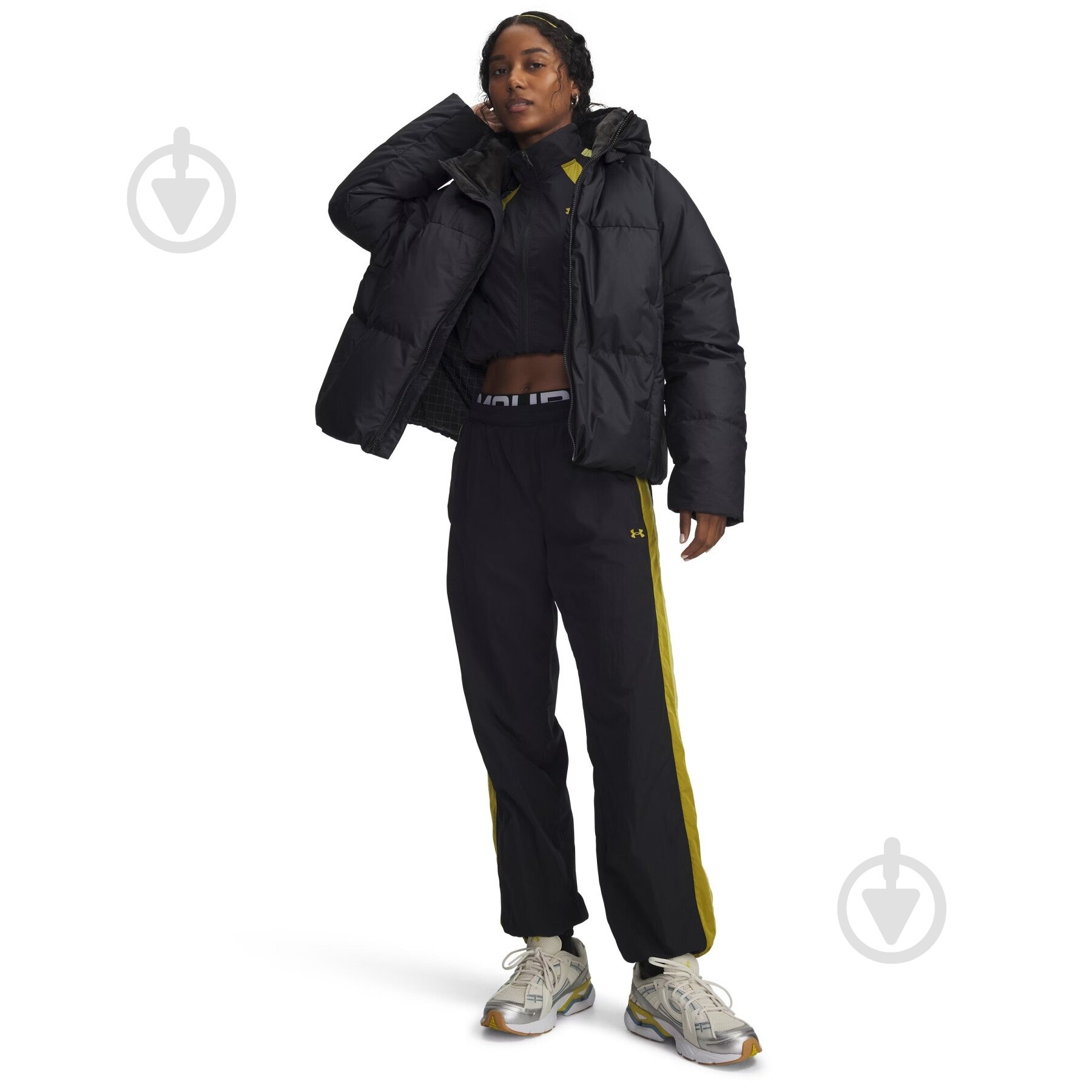 Куртка женская зимняя Under Armour Limitless Down Puffer Jacket 6001001-001 р.XS черная - фото 5 Куртка женская зимняя Under Armour Limitless Down Puffer Jacket 6001001-001 р.XS черная - фото 5