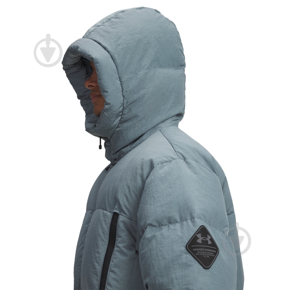 Куртка мужская зимняя Under Armour LIMITLESS DOWN JACKET 1384641-587 р.L голубая - фото 4 Куртка мужская зимняя Under Armour LIMITLESS DOWN JACKET 1384641-587 р.L голубая - фото 4