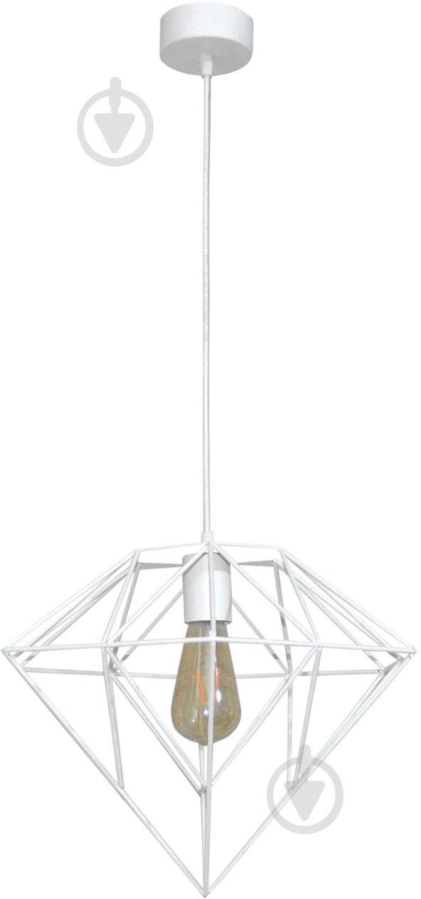 Підвіс Геотон НСБ 02-60-196 ЛС 0506 1x60 Вт E27 білий - фото 1