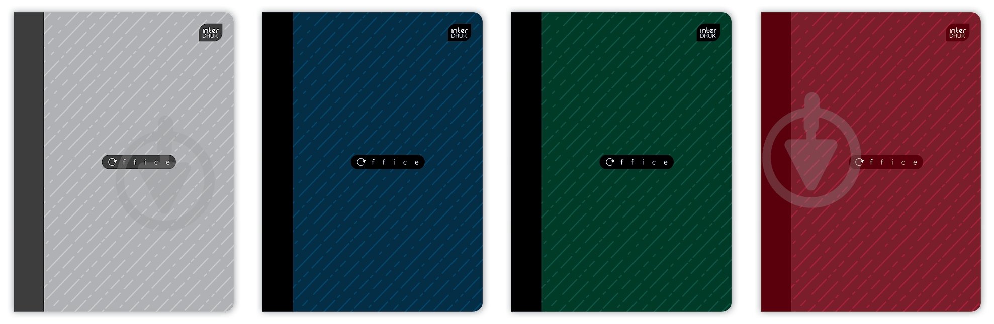 Тетрадь InterDRUK А5 60 клетка Office - фото 1 Тетрадь InterDRUK А5 60 клетка Office - фото 1