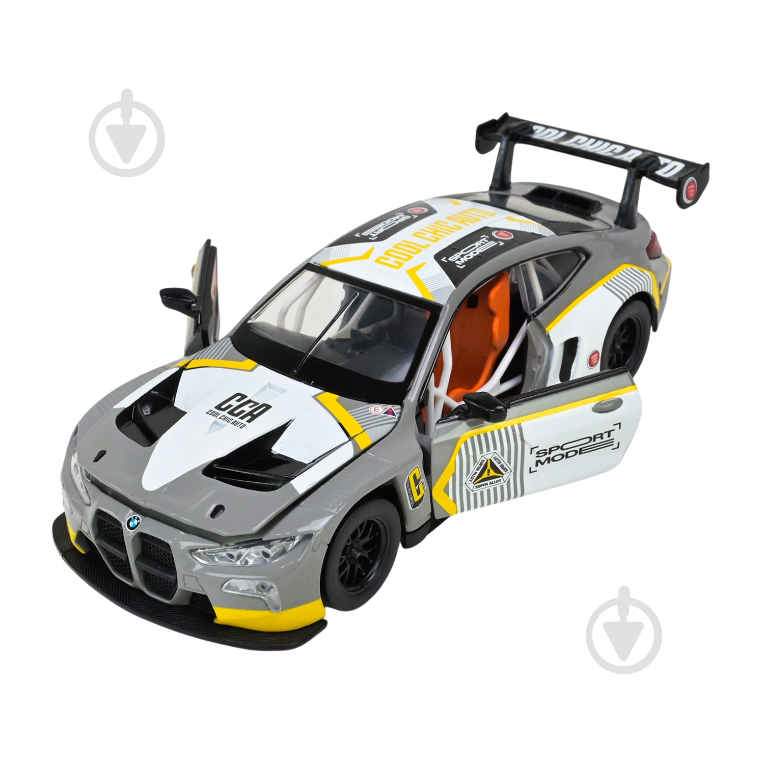 Автомодель Автопром 1:32 BMW M4 GT3 68715(G) - фото 3