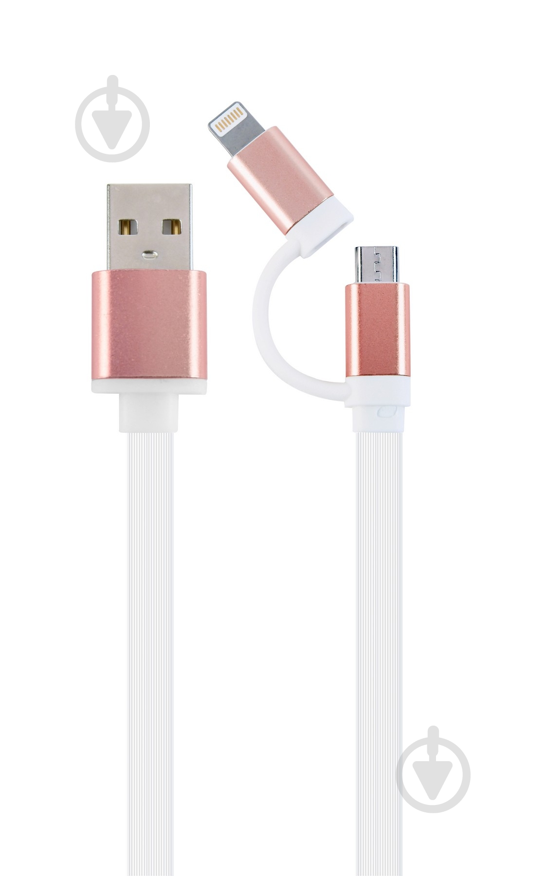 Кабель Cablexpert 1 м (CC-USB2-AM8PmB-1M-PK) USB 2.0 BM-папа/Lightning/Micro - фото 1