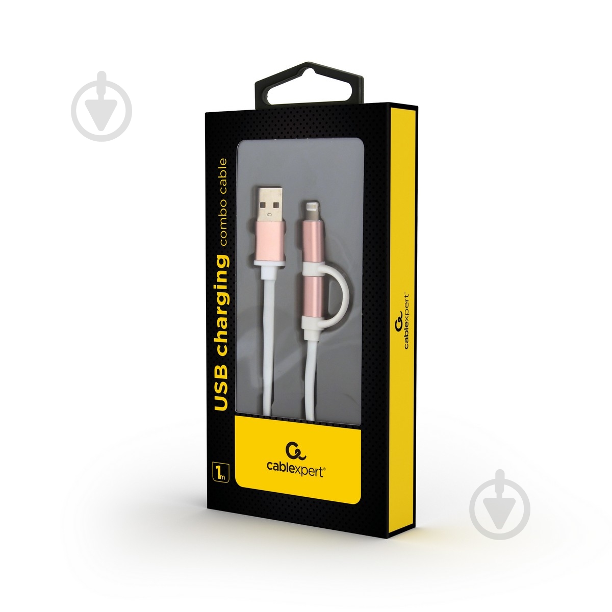 Кабель Cablexpert 1 м (CC-USB2-AM8PmB-1M-PK) USB 2.0 BM-папа/Lightning/Micro - фото 2