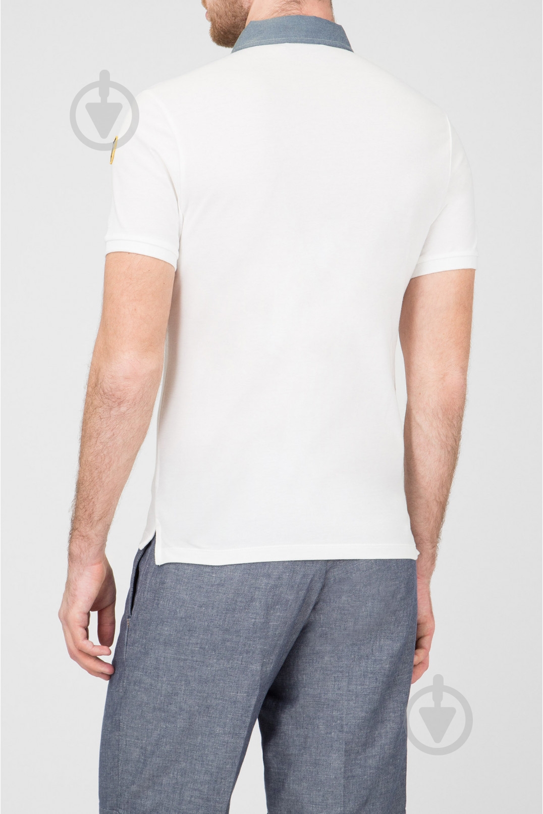Поло Blauer 19SBLUT02176-119 р.M белый - фото 2