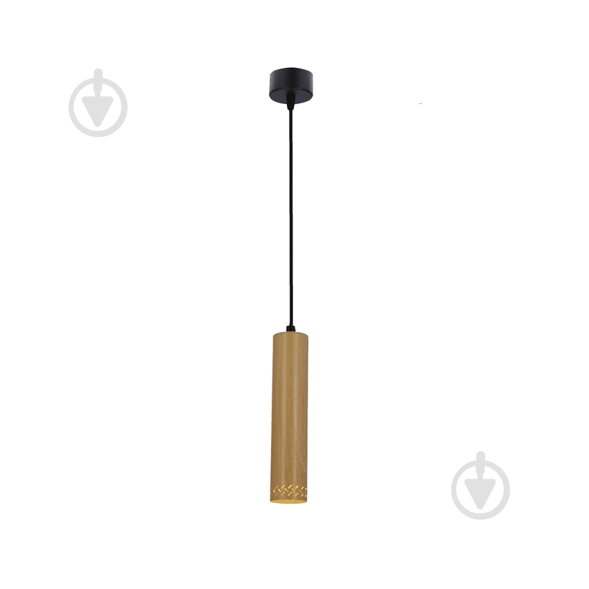 Люстра подвесная Candellux Tubo 1x25 Вт коричневый/черный 31-78582 - фото 1