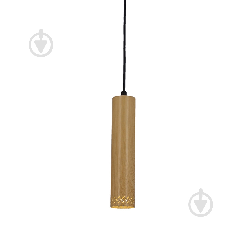 Люстра подвесная Candellux Tubo 1x25 Вт коричневый/черный 31-78582 - фото 2