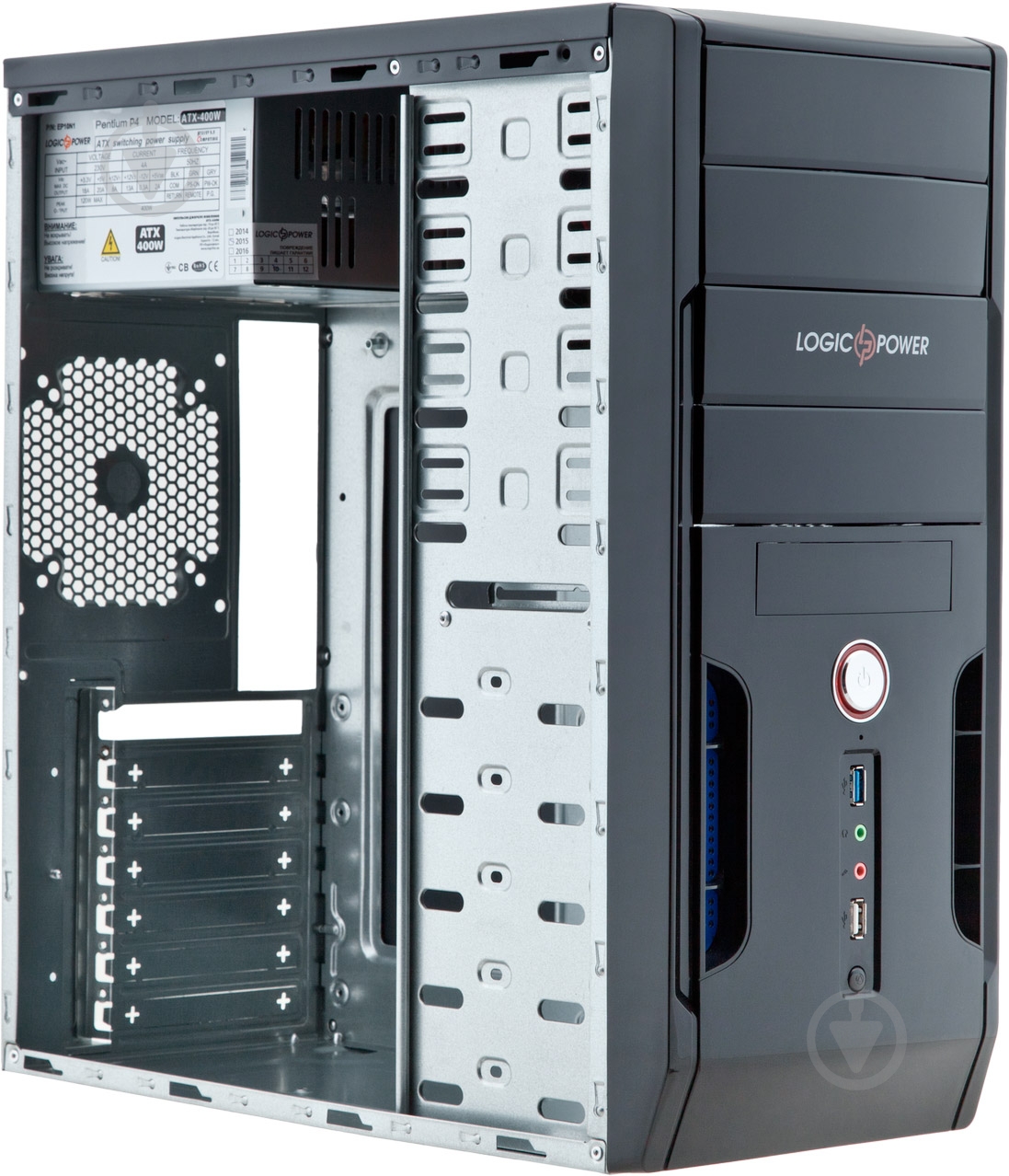 Корпус LogicPower 0050 400W USB 3.0 - фото 6 Корпус LogicPower 0050 400W USB 3.0 - фото 6