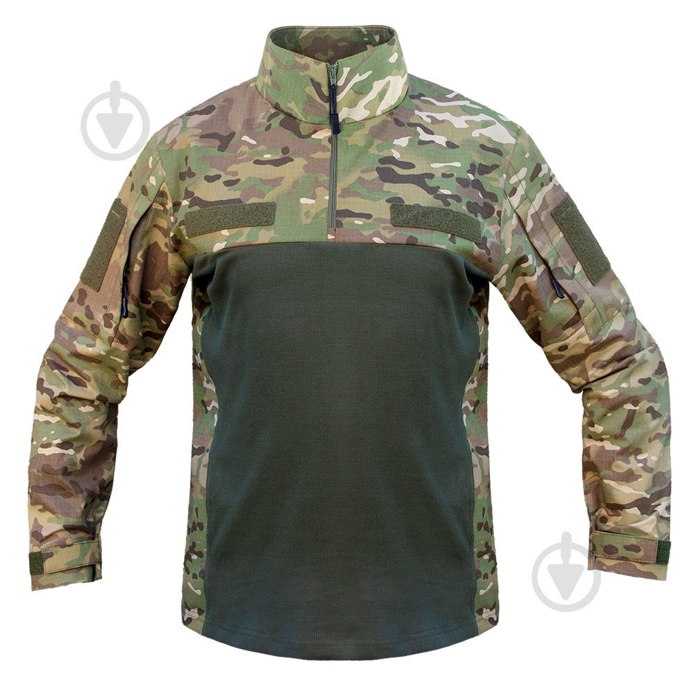 Рубашка Expert ® тактическая Убакс, трикотаж кашкорсе/ рип-стоп р.XXL multicam - фото 1 Рубашка Expert ® тактическая Убакс, трикотаж кашкорсе/ рип-стоп р.XXL multicam - фото 1