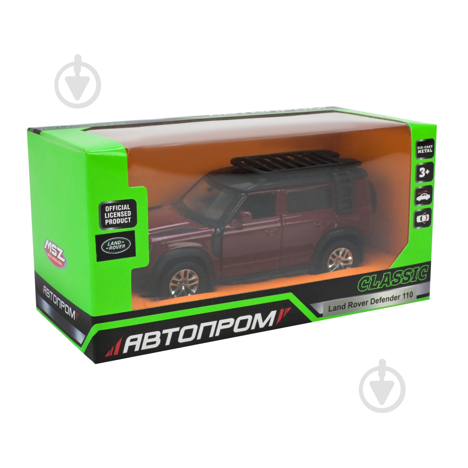 Автомодель Автопром 1:32 Land Rover Defender 110 10010 - фото 8 Автомодель Автопром 1:32 Land Rover Defender 110 10010 - фото 8