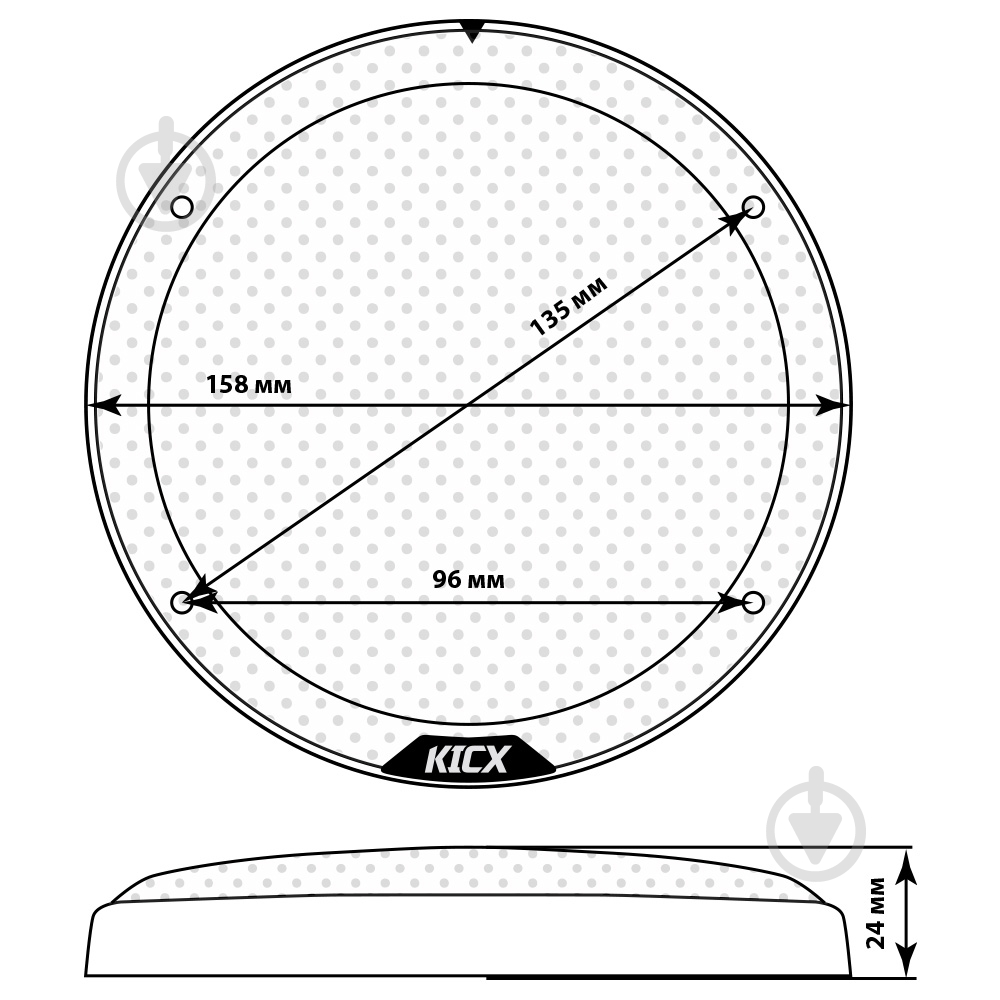 Решетка для динамиков Kicx GRILL G13 - фото 4 Решетка для динамиков Kicx GRILL G13 - фото 4