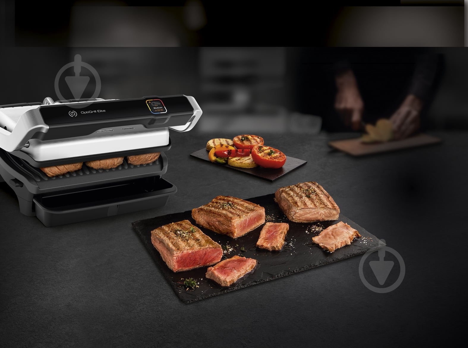 ВИТРИНА! Гриль-барбекю Tefal OptiGrill Elite GC750D30 - фото 14 ВИТРИНА! Гриль-барбекю Tefal OptiGrill Elite GC750D30 - фото 14