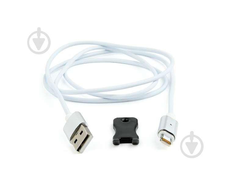 Кабель Cablexpert Lightning – USB 1 м белый (CC-USB2-AMLMM-1M) USB 2.0 BM-папа/Lightning - фото 1 Кабель Cablexpert Lightning – USB 1 м белый (CC-USB2-AMLMM-1M) USB 2.0 BM-папа/Lightning - фото 1