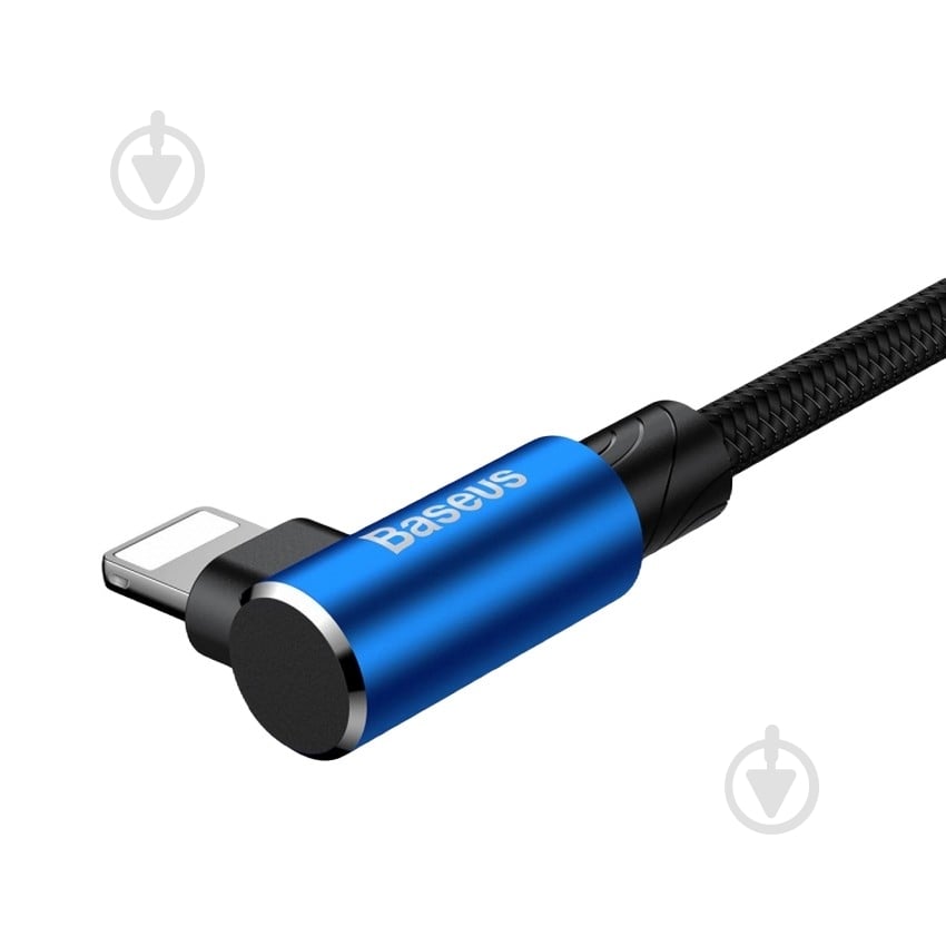 Кабель BASEUS MVP Elbow Type Cable USB for IP 2 A 1 м синий (CALMVP-03) - фото 4 Кабель BASEUS MVP Elbow Type Cable USB for IP 2 A 1 м синий (CALMVP-03) - фото 4