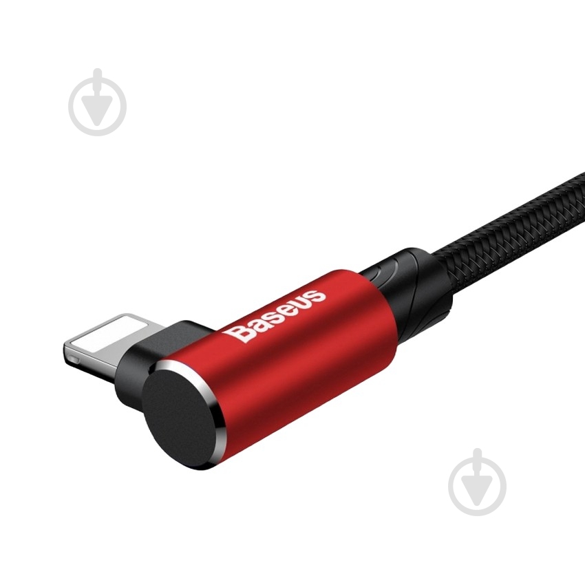 Кабель BASEUS MVP Elbow Type Cable USB for IP 2 A 1 м красный (CALMVP-09) - фото 4