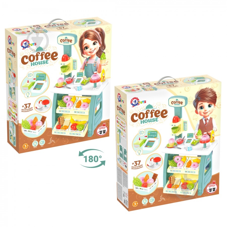 Игровой набор ТехноК Кофейня 9765 - фото 7