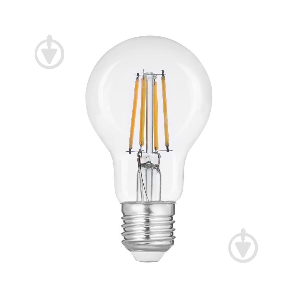 Лампа светодиодная Violux LED FILAMENT A60 10 Вт E27 3000 К 195 В прозрачная 831033 - фото 1