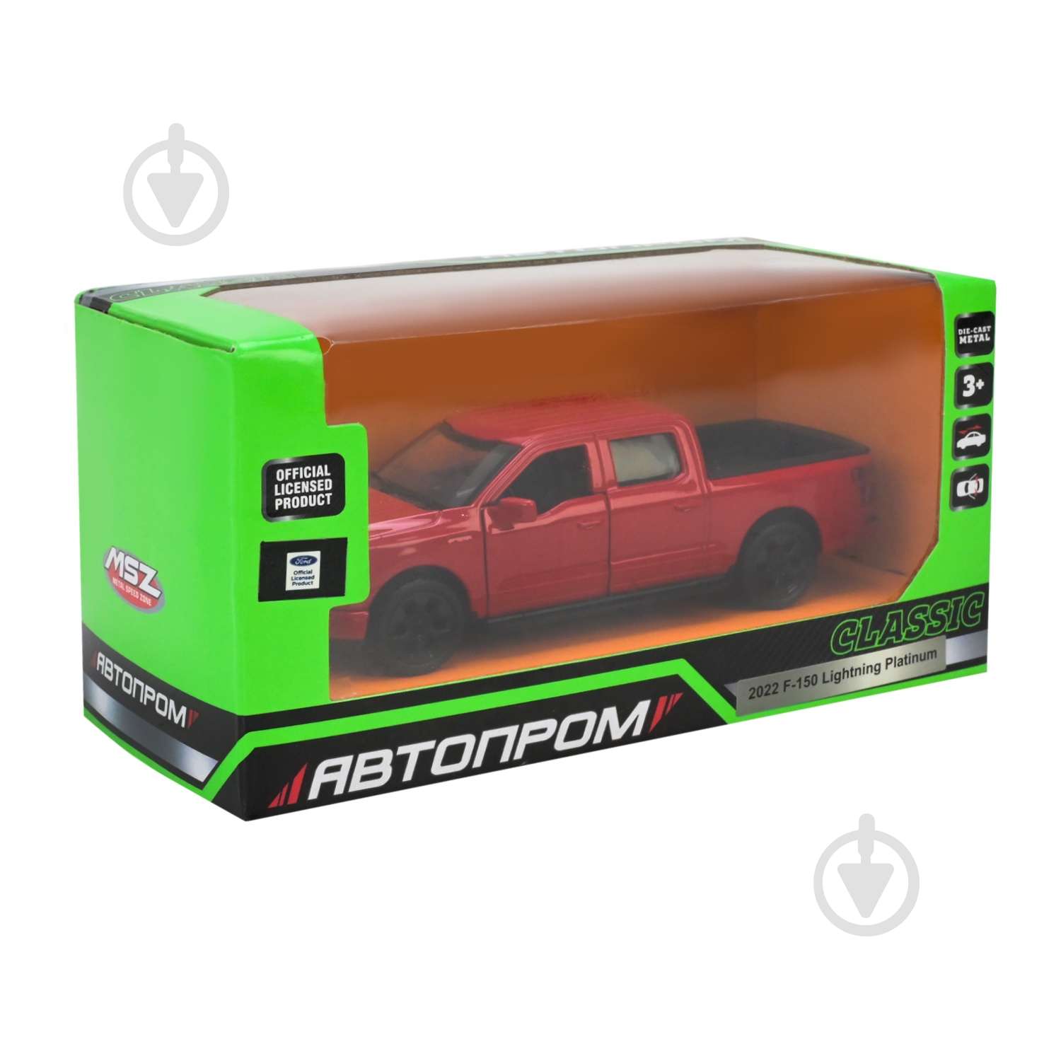 Автомодель Автопром 1:32 F-150 Lightning Platinum 10017 - фото 8