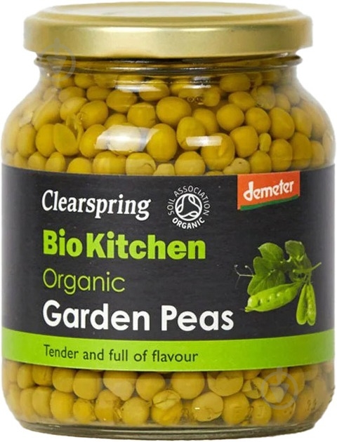 Горошек Clearspring Bio Kitchen органический 350 г - фото 1 Горошек Clearspring Bio Kitchen органический 350 г - фото 1