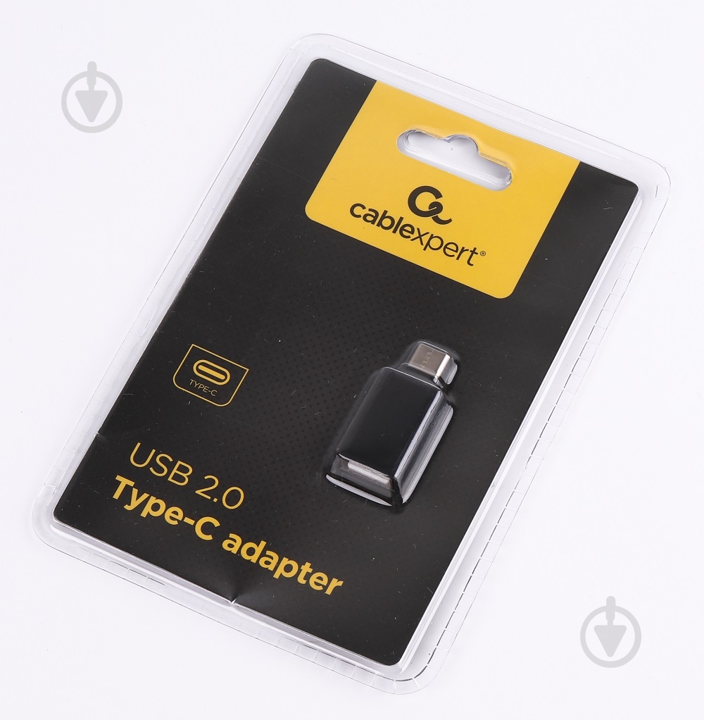 Адаптер Cablexpert черный (CC-USB2-CMAF-A) USB 2.0 Type C - USB AF - фото 2