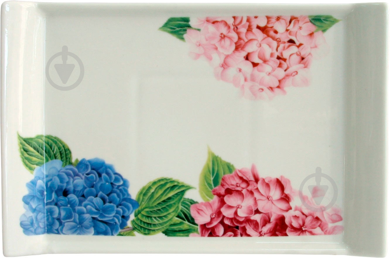 Блюдо прямоугольное Astera Hortensie Color 35.5х24х2.8 см A0511-S3-12В - фото 1