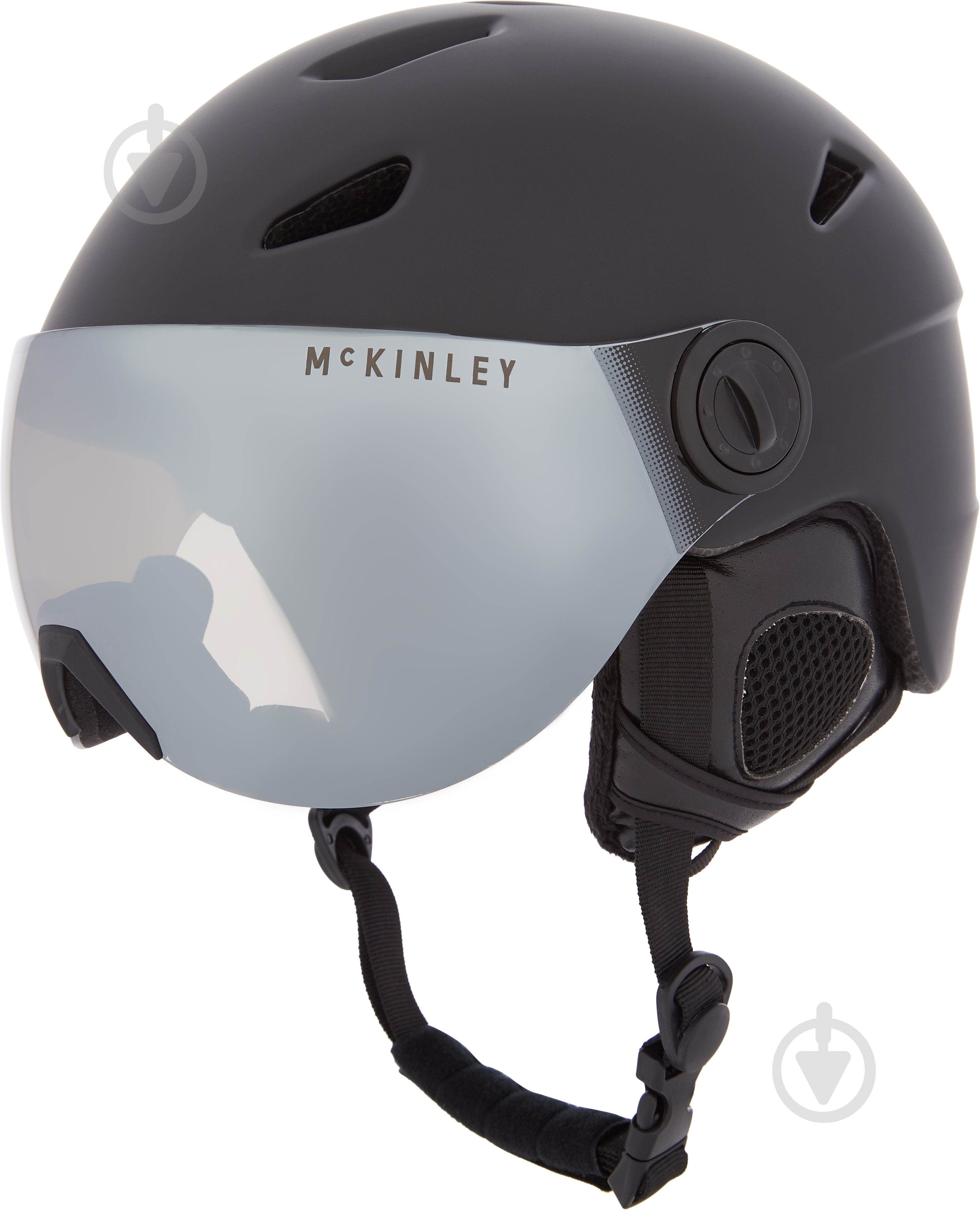 Гірськолижний шолом McKinley Pulse S2 Visor HS-016 409080-050 M чорний - фото 1