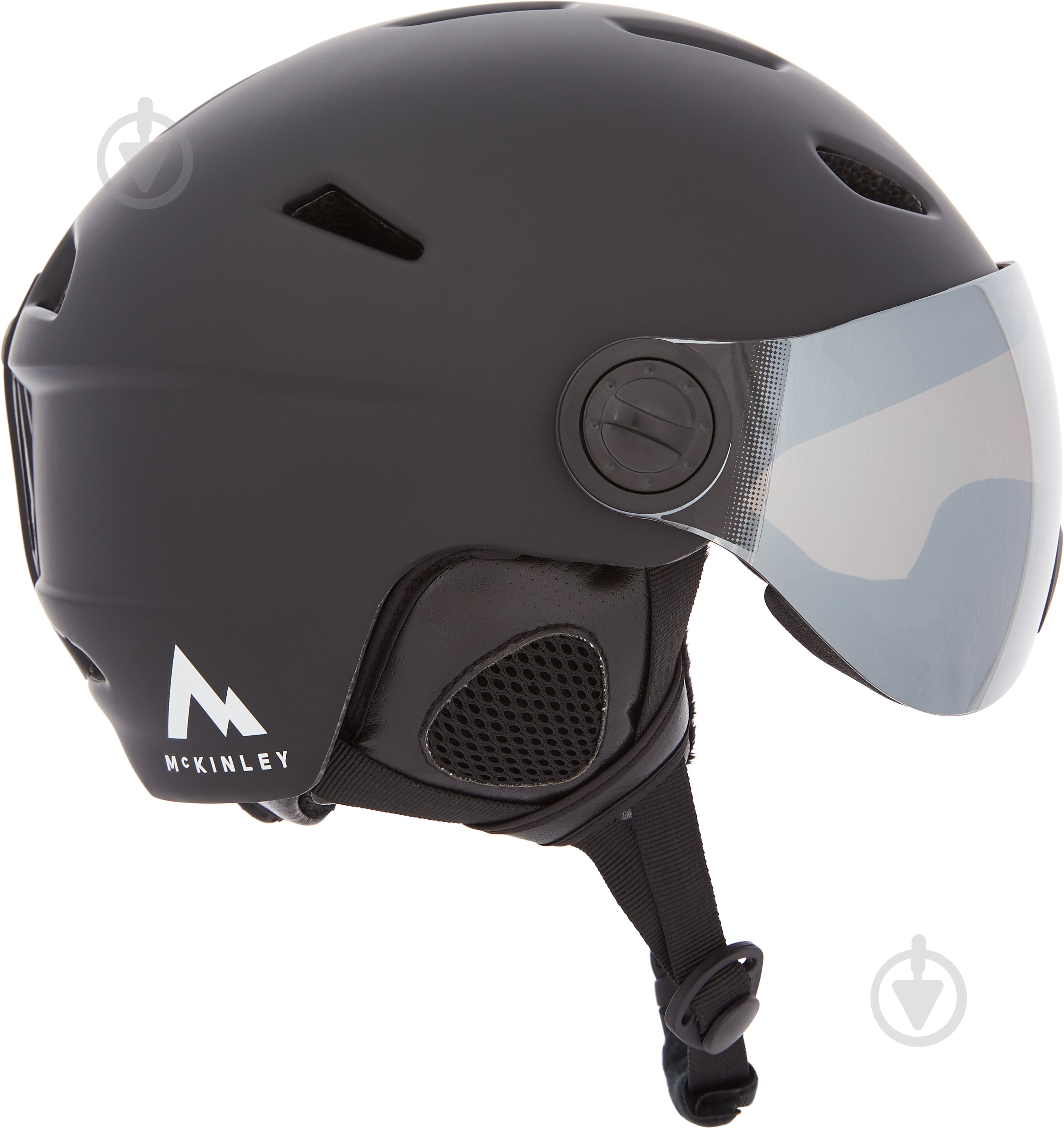 Гірськолижний шолом McKinley Pulse S2 Visor HS-016 409080-050 M чорний - фото 2