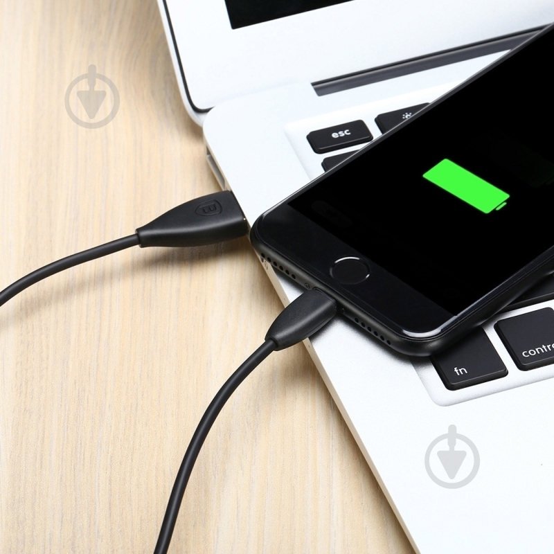 Кабель BASEUS Small Pretty Waist Lightning 2.0A 1,2 м чорний (CALMY-01) - фото 3 Кабель BASEUS Small Pretty Waist Lightning 2.0A 1,2 м чорний (CALMY-01) - фото 3