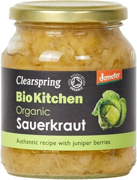 Капуста квашеная Clearspring Bio Kitchen органическая 360 г - фото 1 Капуста квашеная Clearspring Bio Kitchen органическая 360 г - фото 1