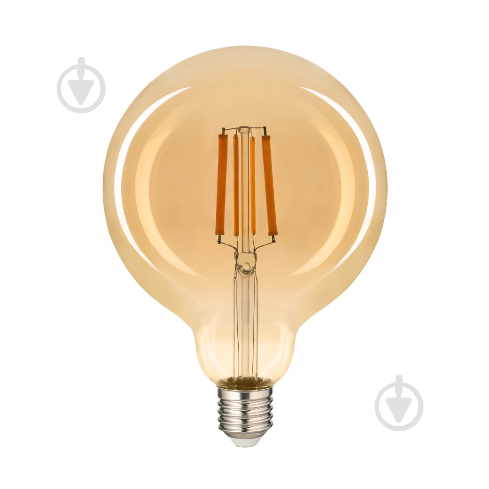 Лампа світлодіодна Violux LED FILAMENT G125 12 Вт E27 2200 К 195 В прозора 835012 - фото 1 Лампа світлодіодна Violux LED FILAMENT G125 12 Вт E27 2200 К 195 В прозора 835012 - фото 1