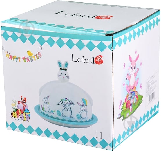 Блюдо з кришкою Lefard Rabbits Blue 940-156 - фото 4