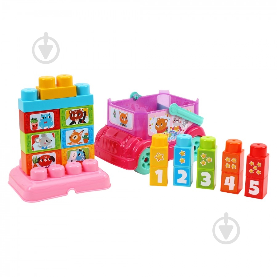 Игрушка-конструктор ТехноК Автобус 0396 - фото 2