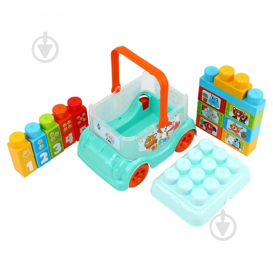 Игрушка-конструктор ТехноК Автобус 0396 - фото 3