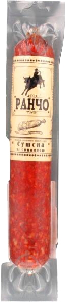Колбаса ТМ Ранчо Сушеная со свининой 1 сорта (22019111) - фото 1